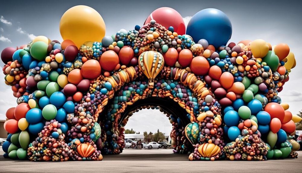 the cost of balloon arches