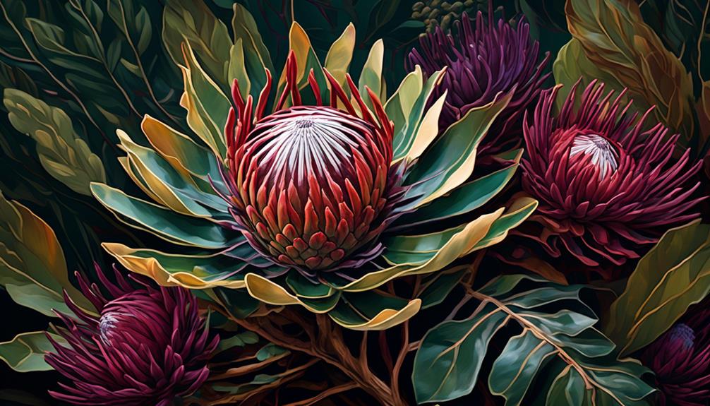 the majesty of protea