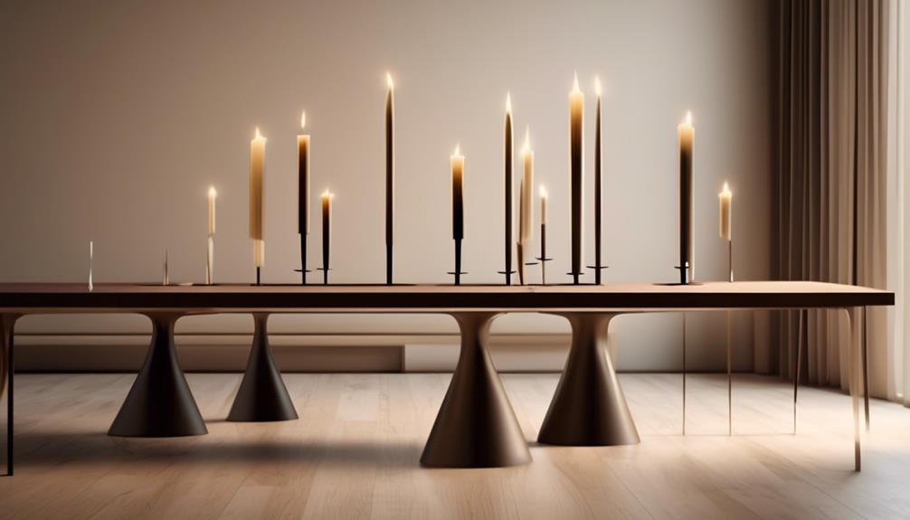 the resurgence of taper candles