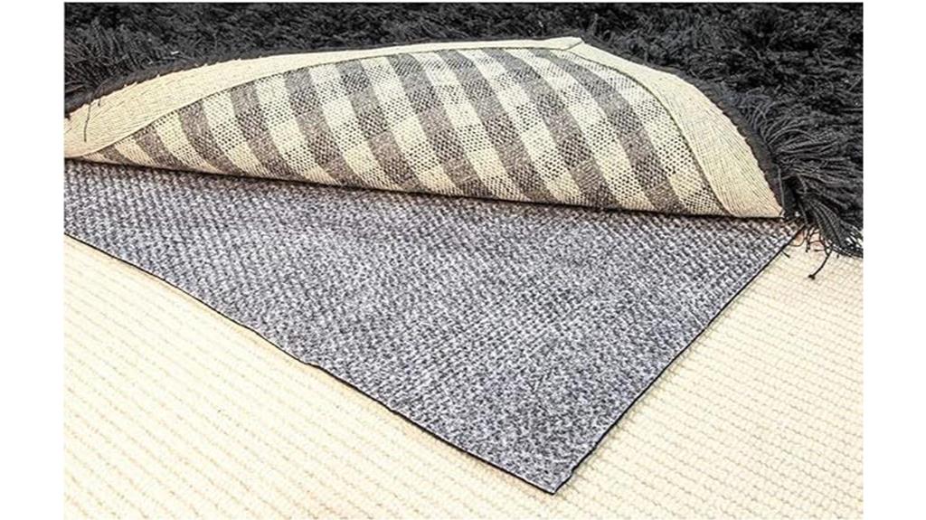 thick nonslip pad for rugs