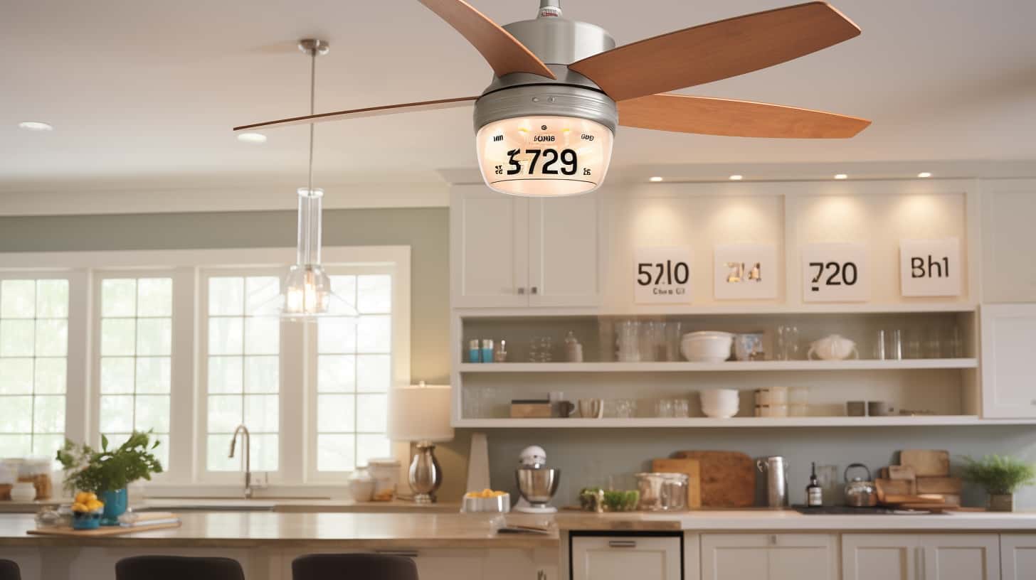 thorstenmeyer Create an image showcasing a ceiling fan installe 398c7120 a699 452f b7f0 9f04d98bc4e3
