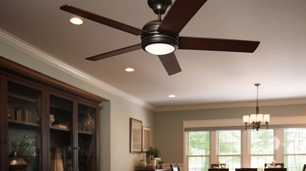 thorstenmeyer Create an image showcasing a ceiling fan with a d dad04a78 22a1 4322 93ed d86bd6cc4218 2