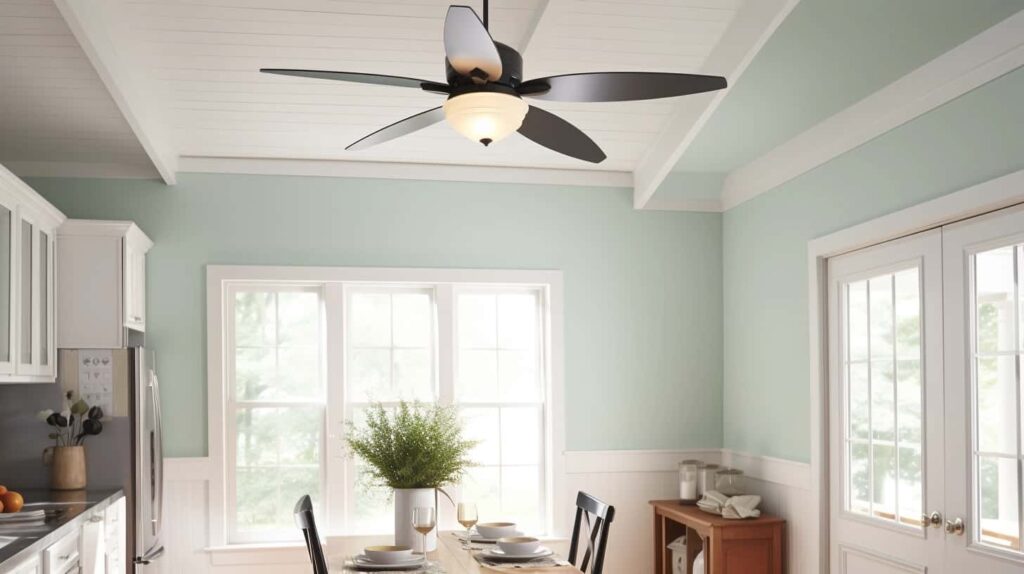 thorstenmeyer Create an image showcasing a ceiling fan with a f c77d410f 905f 4d3d a091 803515190e91 2