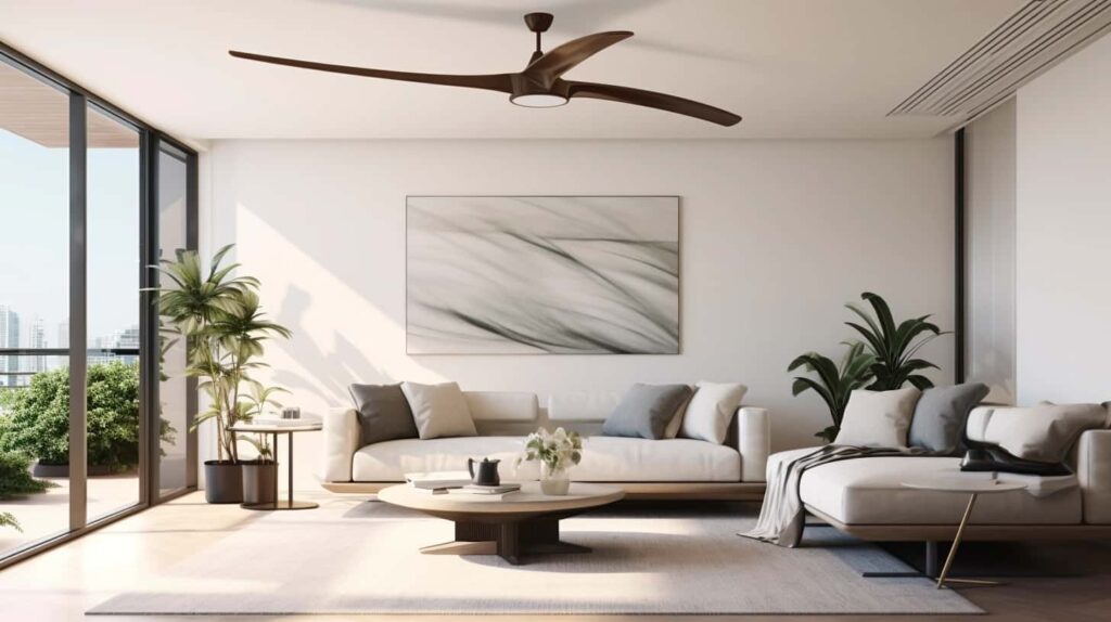 thorstenmeyer Create an image showcasing a ceiling fan with a l 5a8dc45e abea 4060 8528 7c4c67156db0