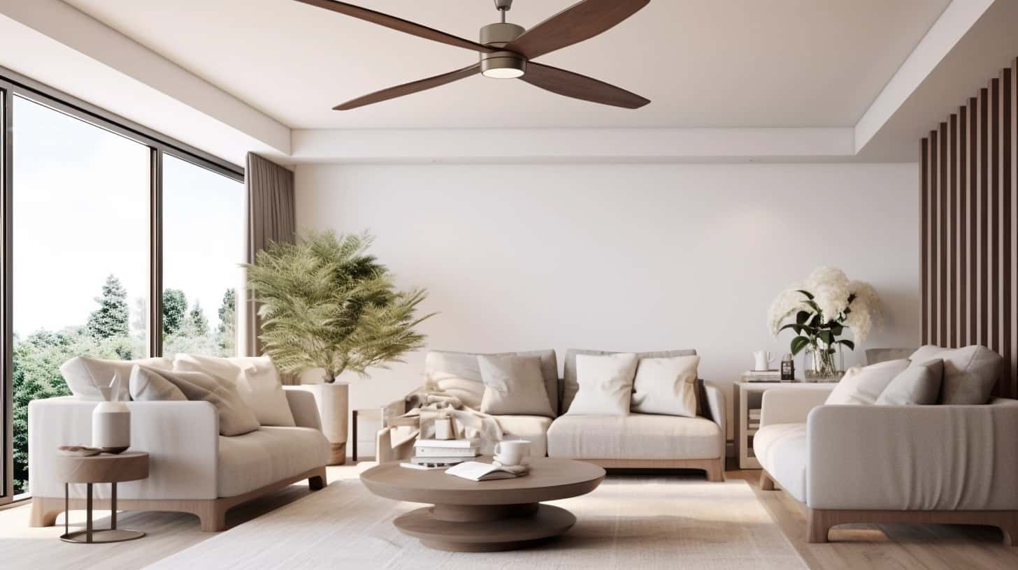 thorstenmeyer Create an image showcasing a ceiling fan with a l e6476459 d73b 4d92 870d 9221e26f7788