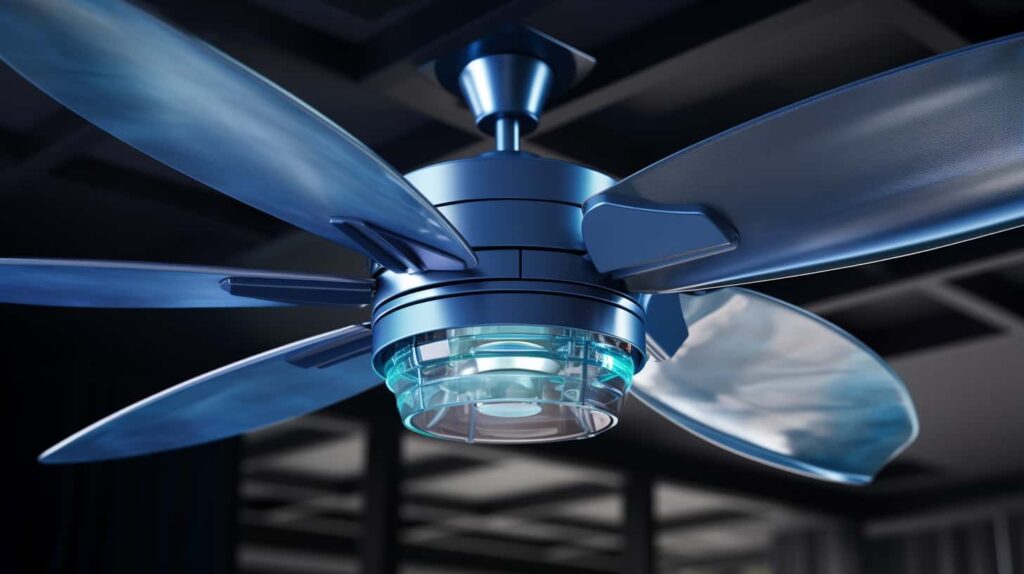thorstenmeyer Create an image showcasing a ceiling fan with a r 87929bca 0a71 447a 8bb7 fe8322de9306 1