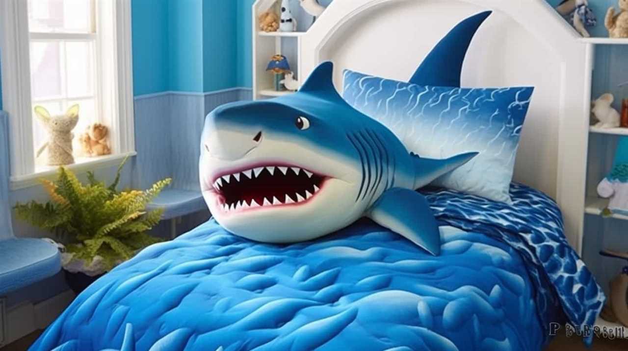 toddler shark bedding
