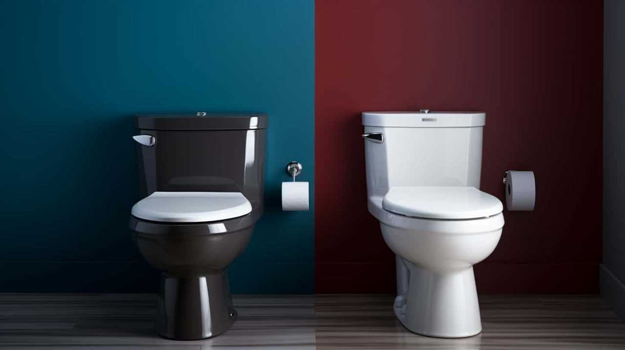 thorstenmeyer Create an image showcasing two contrasting toilet c7c7cde9 95ce 476a 8f54 9d4684ed6b5e IP418554 1