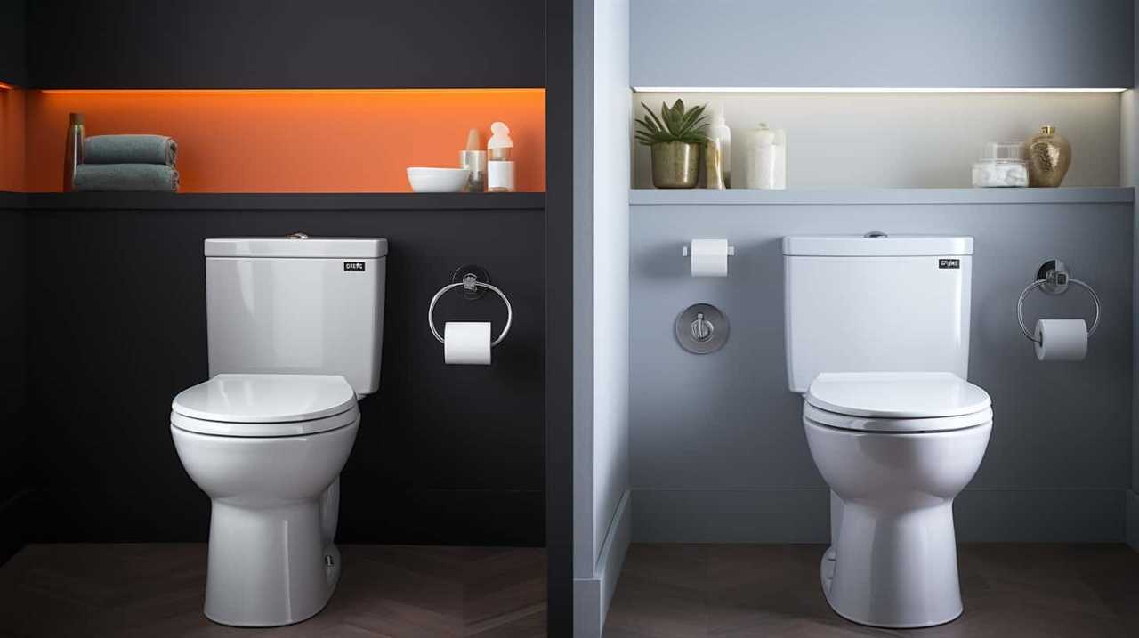 thorstenmeyer Create an image showcasing two contrasting toilet ec0d9d82 9f86 4b85 8828 6534af06ee0f IP418608