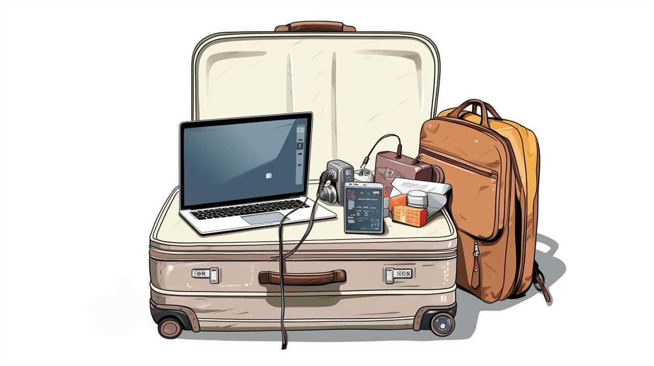 thorstenmeyer Create an image that showcases a suitcase filled 6004cb03 c5ea 410d a523 765f9fb9396a IP423873 1