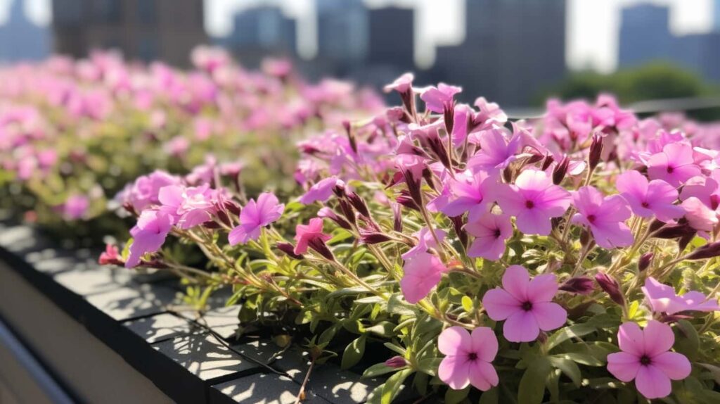 thorstenmeyer creeping phlox on a roof top in New York 18de6d87 c45f 417a 8247 a28620cba150