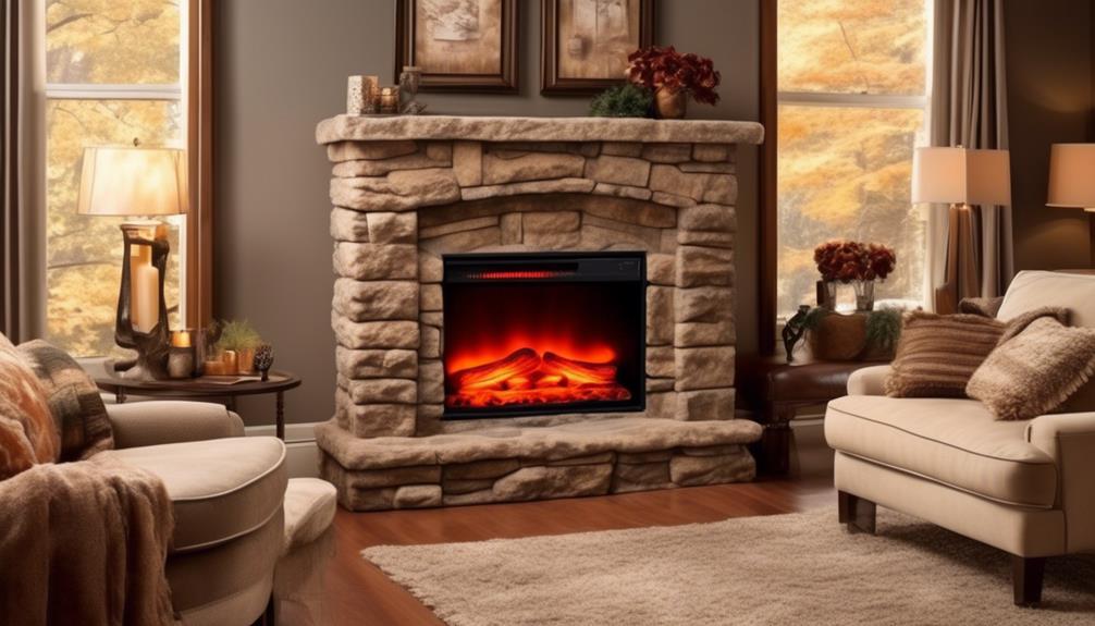 top 15 cozy fake fireplaces