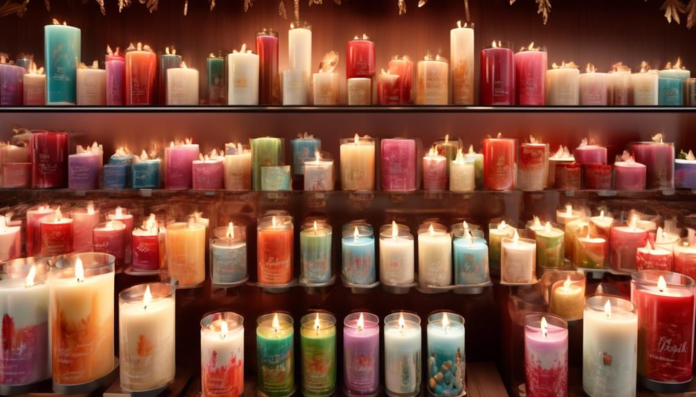 top candle scents sold