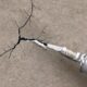 top caulk for concrete cracks