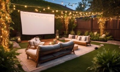 top outdoor projector screens