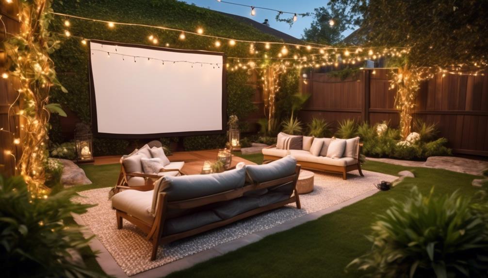 top outdoor projector screens