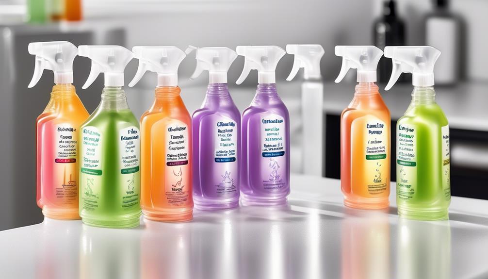 top rated cleaning spray bottles