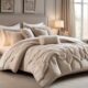 top rated comforter sets for cozy and fashionable bedroom makeover