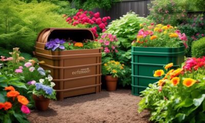 top rated compost bins for eco friendly gardening