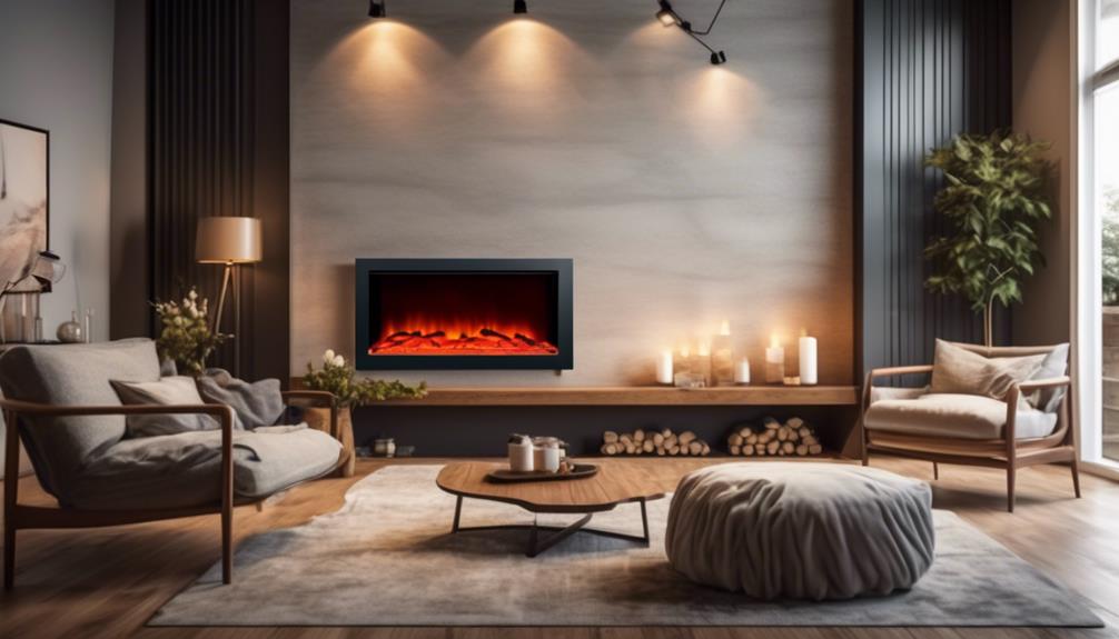 top rated electric fireplace heaters