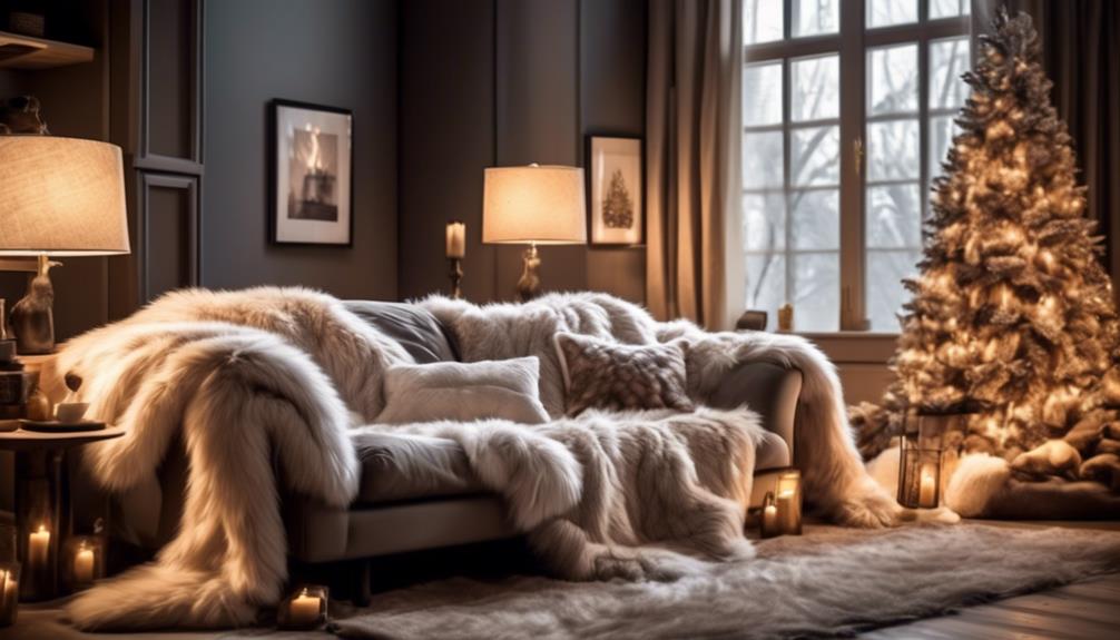 top rated faux fur blankets