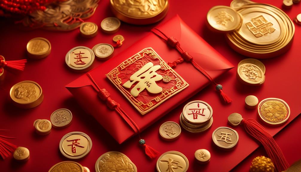 traditional contents of red envelope