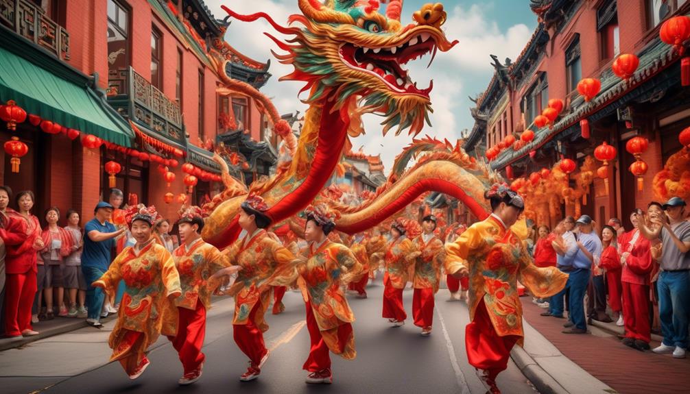 traditional dragon dance in virginia