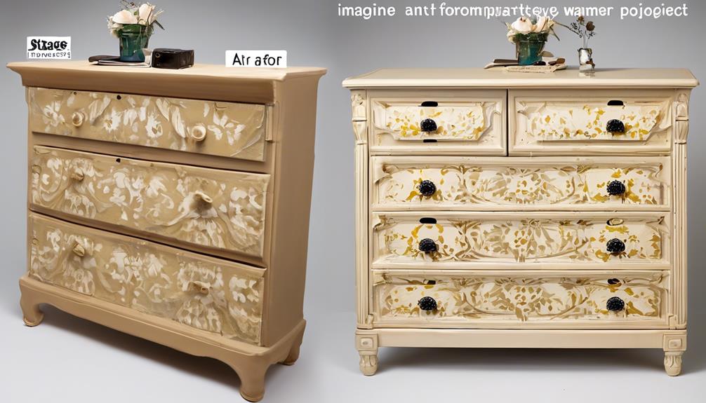 transforming old furniture creatively