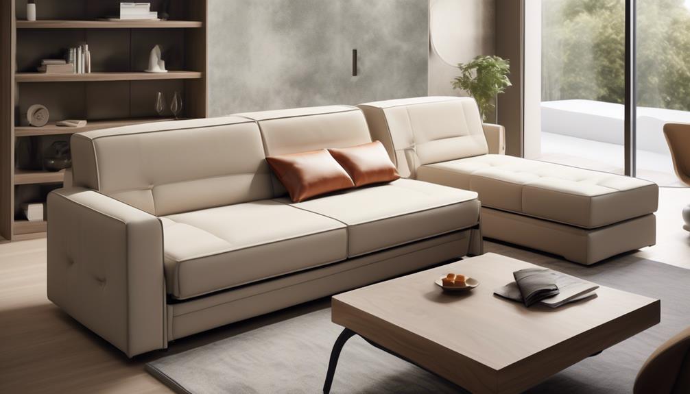 trendy double sofa bed designs