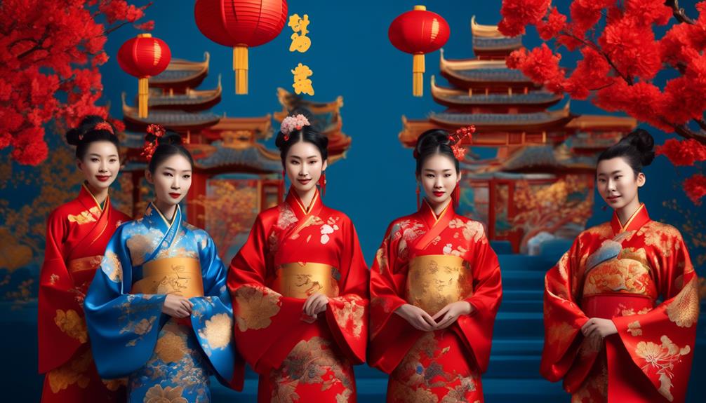 trendy lunar new year colors