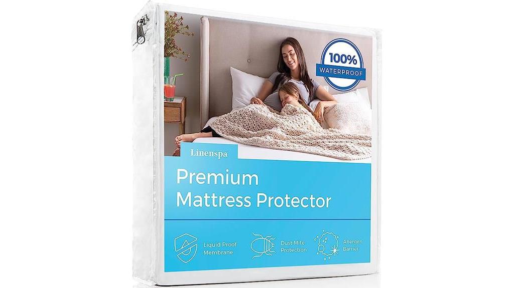 twin bed waterproof mattress protector