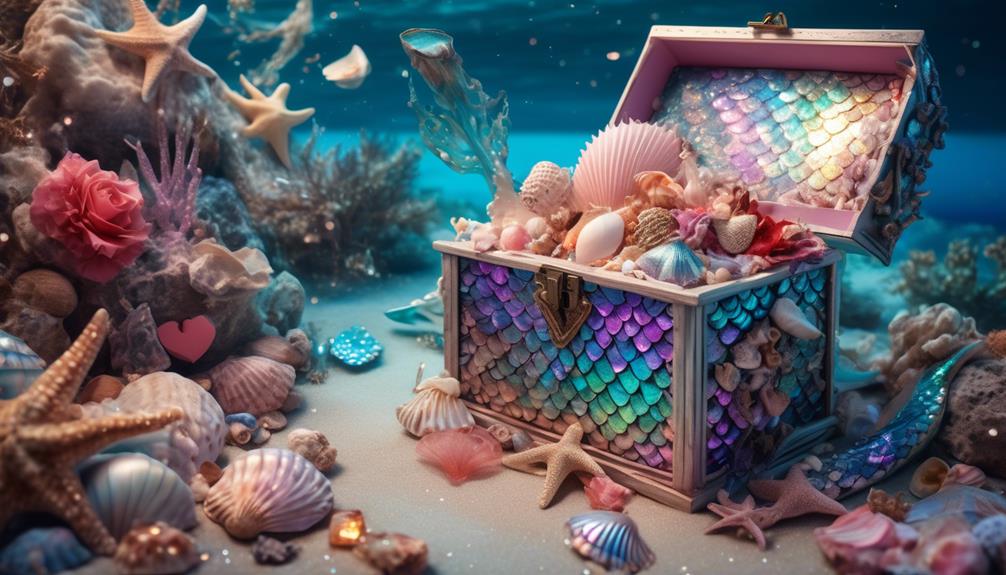underwater love in box