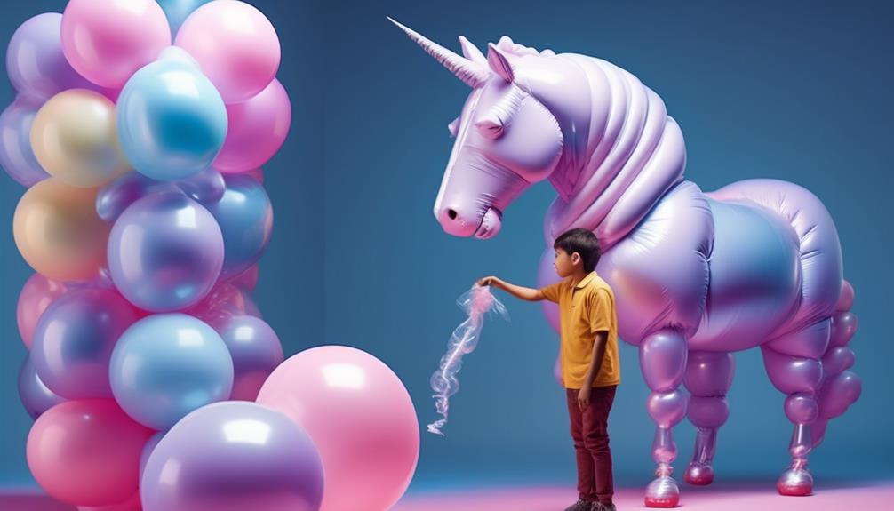unicorn balloon party decorations