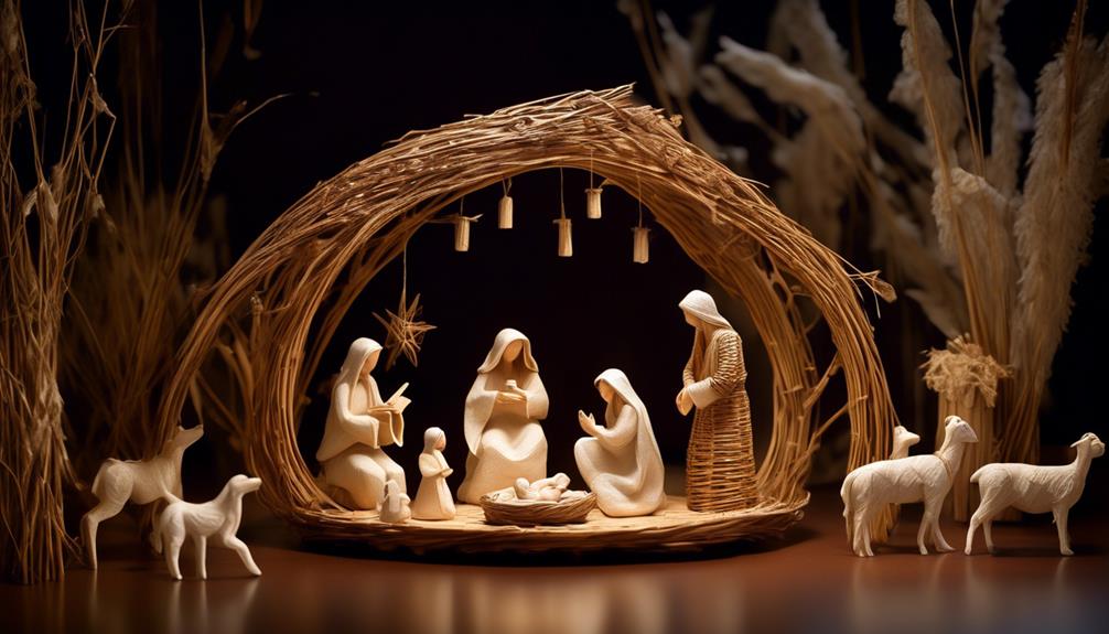 unique and natural nativity