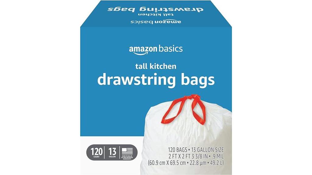 unscented 13 gallon trash bags