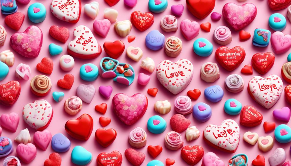 valentine s day candy selection