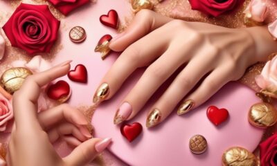 valentine s day nail color