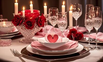 valentine s day table setting