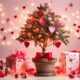 valentine s day tree decoration