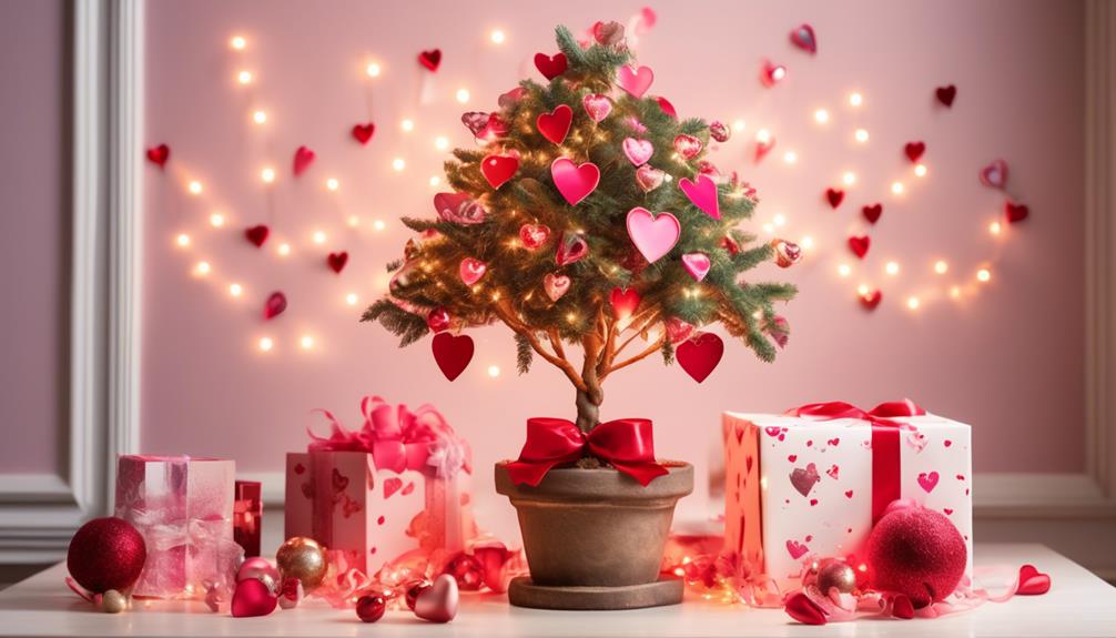 valentine s day tree decoration