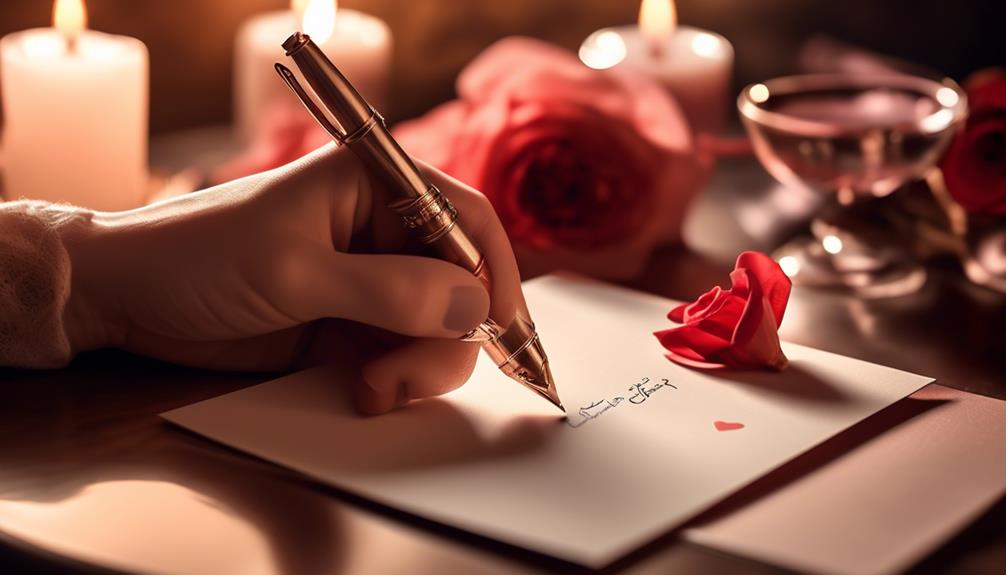 valentines card signing etiquette