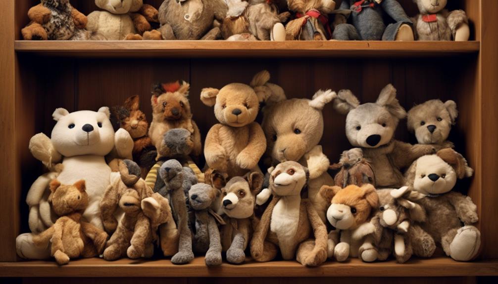 valuing vintage plush toys