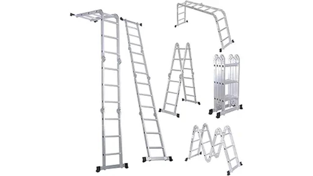 versatile and portable folding ladder
