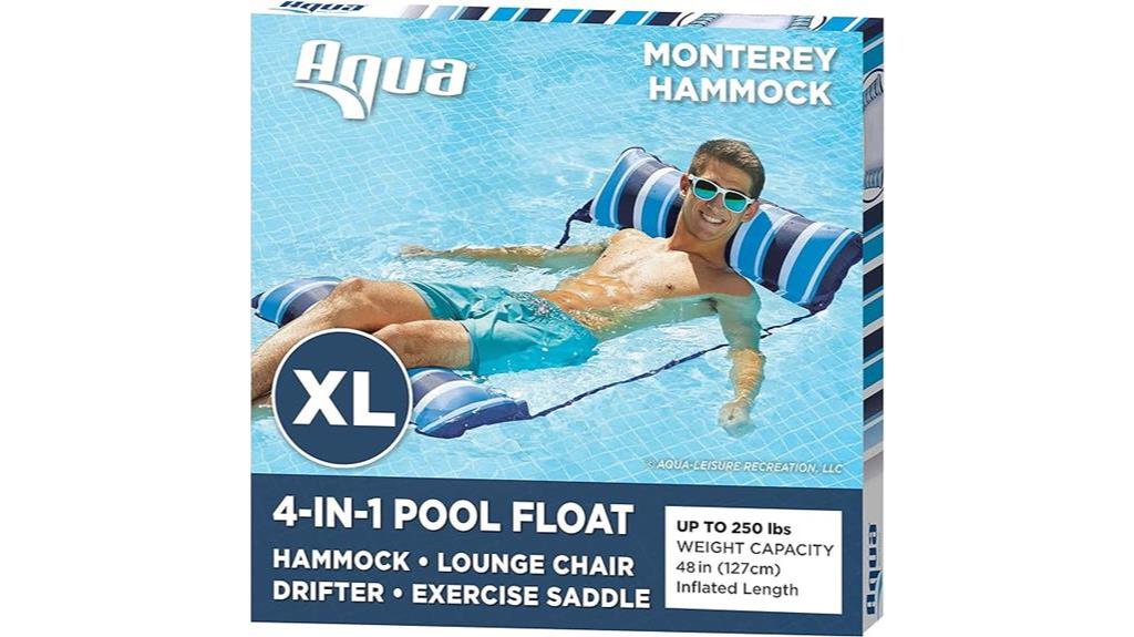 versatile aqua hammock float