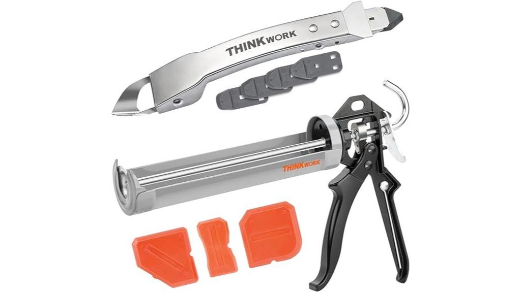 versatile caulking tool gun