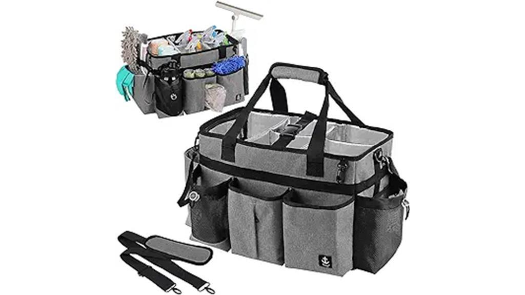 versatile cleaning caddy bag