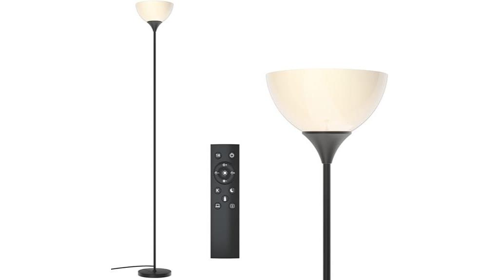 versatile remote control floor lamp