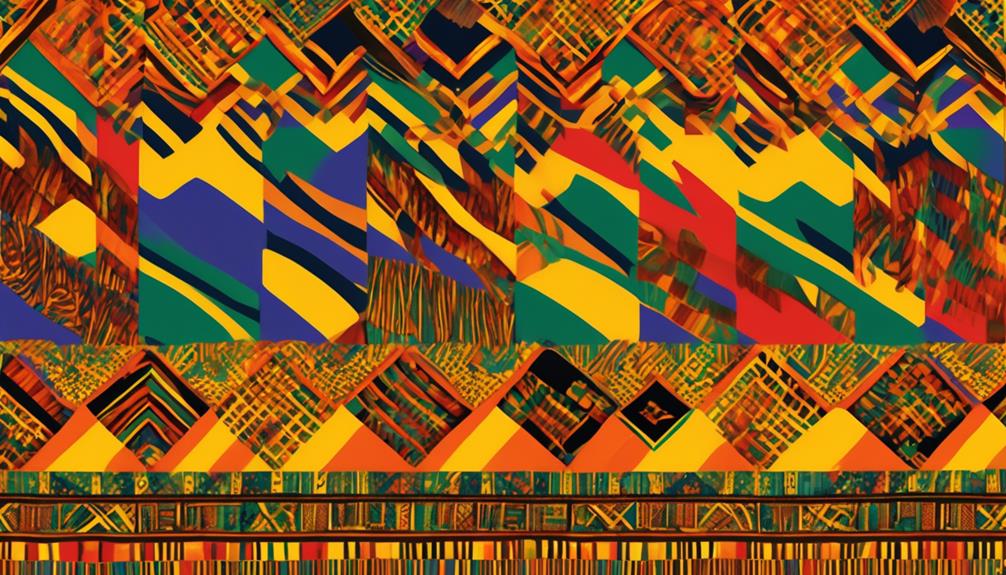 vibrant african textiles showcase