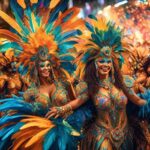 vibrant brazilian carnival celebrations