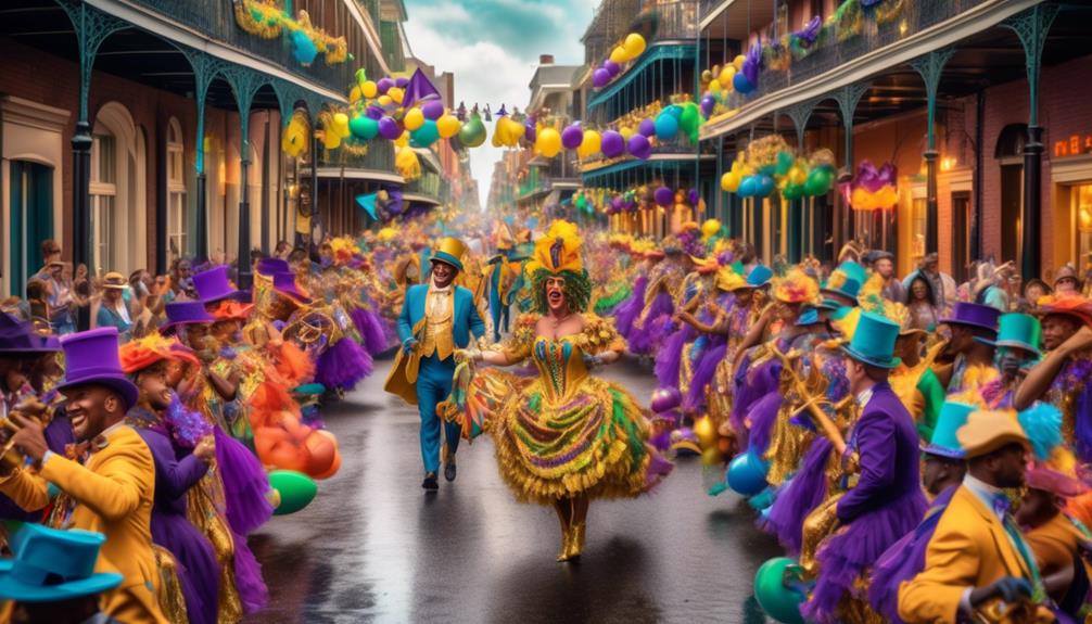 vibrant celebrations in new orleans